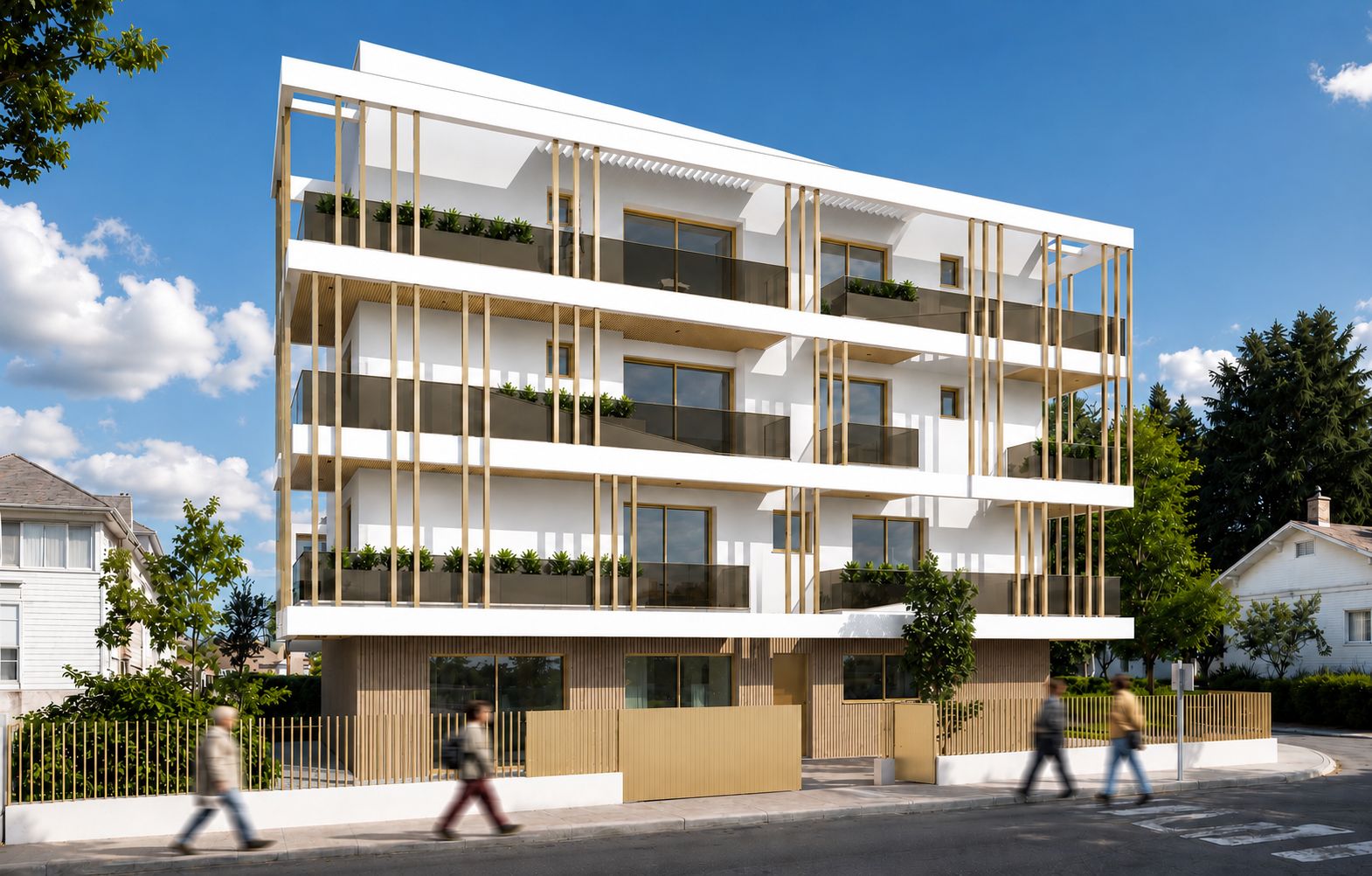 RENDER Riccione Nuova costruzione 2 camere loggia p.auto
